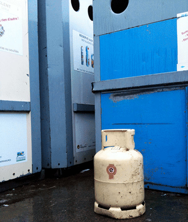 Comment et où se débarrasser de petites bouteilles gaz — free download