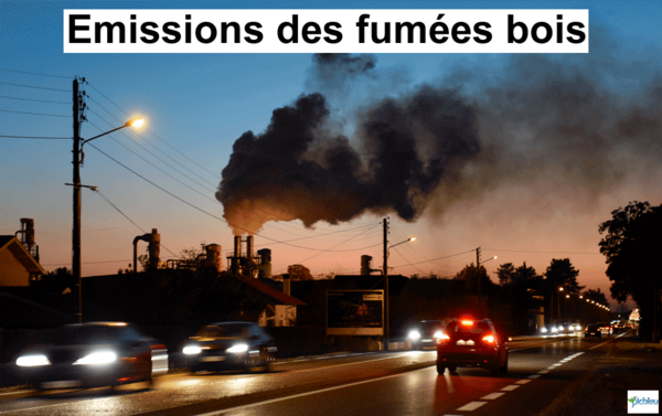 Pollution de la combustion du bois