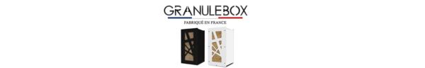 GranuleBox, Des meubles à granule de bois qui ne ressemblent pas a un  simple seau.