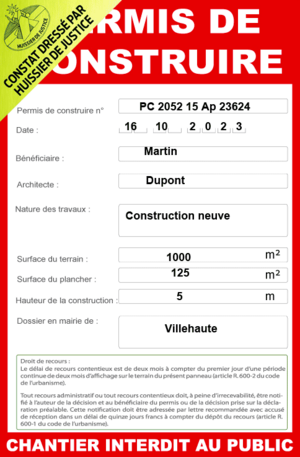 Prix Constat D Huissier