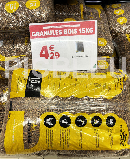 prix-sacs-15-kg-granules-de-bois-lineaire-grande-surface-octobre-2024