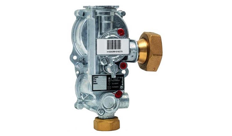 Regulateur-branchement-basse-pression-31-kg/h-Briffault 0.3-5-bar-GPL-37mbar